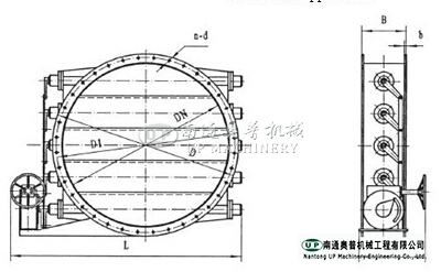 Louver Valve TJSB-0.5C Shutter Manual Airflow Control Valve