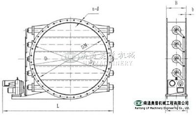 Louver Valve TJZB-0.5C Shutter Automatic Airflow Control Valve