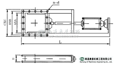 QTLY-0.1 Pneumatic handspike gate