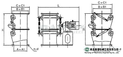 DESX-I(single gate) DESX- II (double gates) electric rectangular lock gas flap discharging