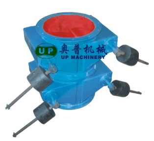 Electric Circular Air Lock Flap Discharge Valve